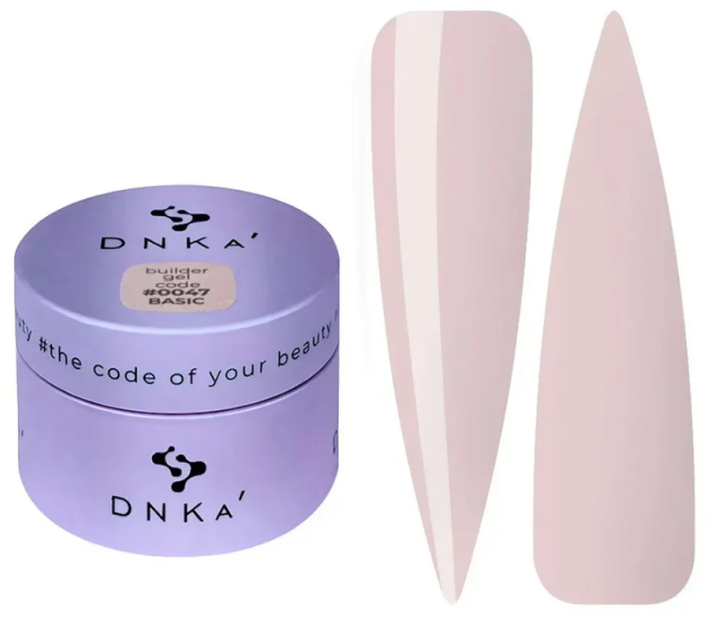 Гель для ногтей DNKa Builder Gel 0047 Basic 30 мл - Фото 1 Гель для ногтей DNKa Builder Gel 0047 Basic 30 мл - изображение 1