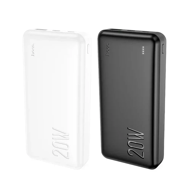 Внешний аккумулятор Power bank HOCO J87A Tacker 20000mAh быстрая зарядка PD 20W + QC 3.0 Black - изображение 6