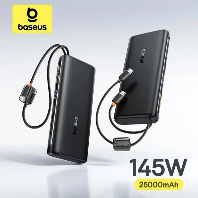 Повербанк Baseus Enerfill FC41 25000mAh 145W - Фото 1 Повербанк Baseus Enerfill FC41 25000mAh 145W - изображение 1