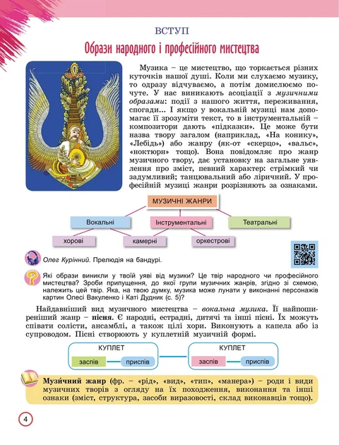 Книга «Мистецтво 6 клас». Автор - Олена Гайдамака - Фото 3 Книга «Мистецтво 6 клас». Автор - Олена Гайдамака - изображение 3
