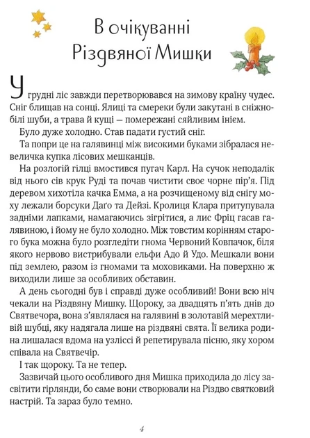 Книга «Різдвяна Мишка в зимовій країні чудес. Адвент-календар». Автор - Фрідерун Райхенштеттер - зображення 4
