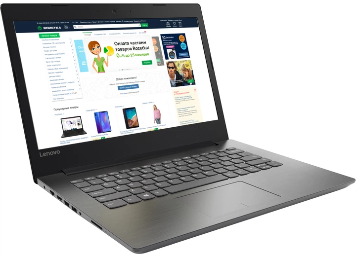 Ноутбук Lenovo IdeaPad 320-14IAP (80XQ007ARA) Onyx Black - Фото 2 Ноутбук Lenovo IdeaPad 320-14IAP (80XQ007ARA) Onyx Black - изображение 2