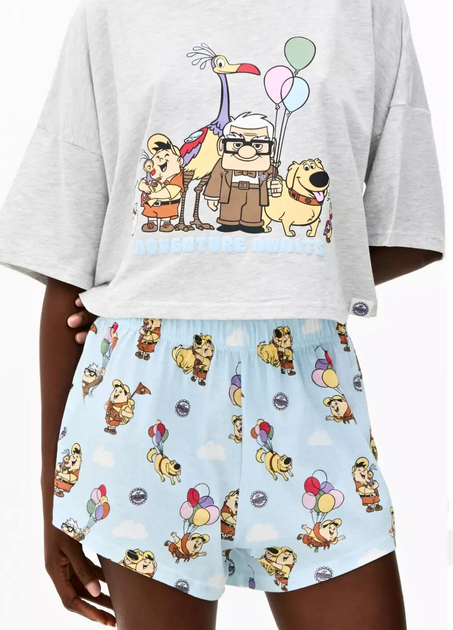 Женские пижамные шорты Primark Disney XXS Хлопковые для дома и сна Светло-голубой (9269) - Фото 1 Женские пижамные шорты Primark Disney XXS Хлопковые для дома и сна Светло-голубой (9269) - изображение 1