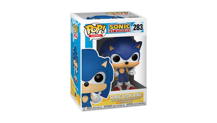 Фигурка FUNKO POP! Sonic with Ring Соник с Кольцом 95mm 283 20146 - изображение 2