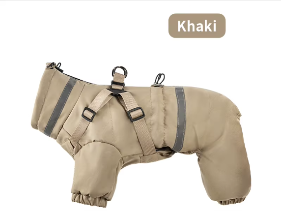 Зимняя куртка для собак V.PET.B.R. Dog Apparel C837 Khaki, XS - изображение 2