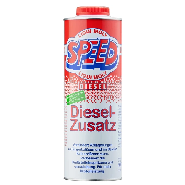 Присадка к дизельному топливу LIQUI MOLY Speed Diesel Zusatz 1 л (5160) - Фото 1 Присадка к дизельному топливу LIQUI MOLY Speed Diesel Zusatz 1 л (5160) - изображение 1