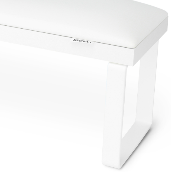 Подставка для маникюра на съемных металлических ножках Spenvi Loft Total White - Фото 3 Подставка для маникюра на съемных металлических ножках Spenvi Loft Total White - изображение 3