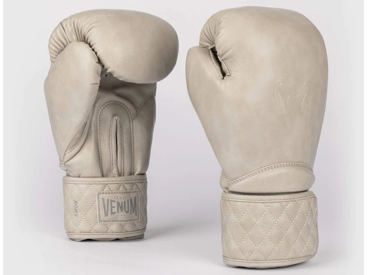 Рукавички боксерські VENUM Impact Classic Boxing Gloves 16 унцій молочний (6017) - изображение 2