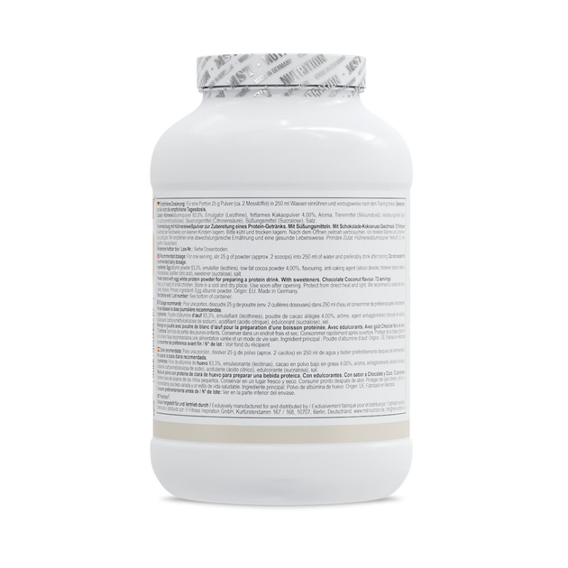 Яичный протеин MST nutrition egg white protein шоколад-кокос 1800 грамм, mst яичный протеин, альбумин - изображение 3