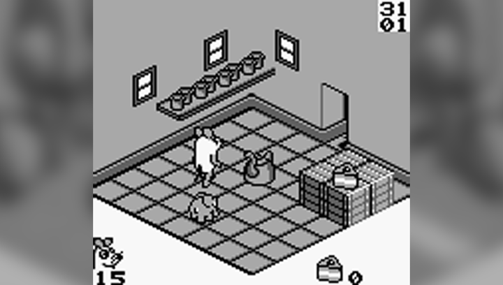 Игра Nintendo Game Boy Die Maus Английская Версия Только Картридж Б/У - изображение 6