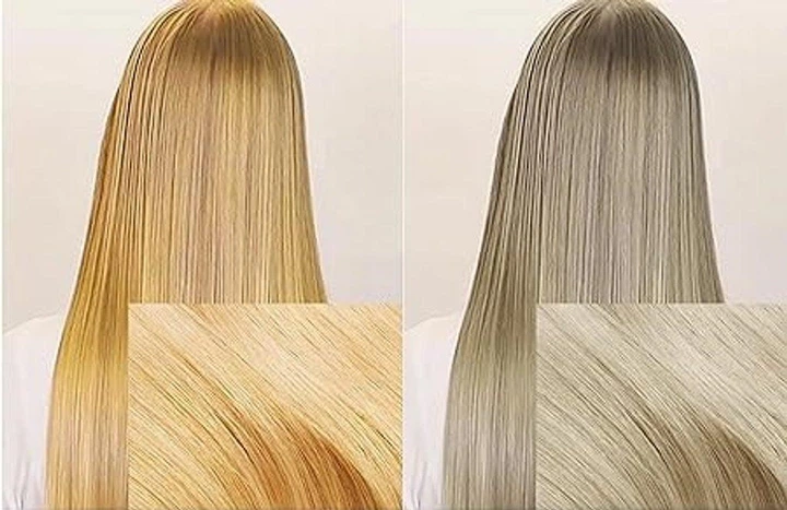 Зволожувальний відтінковий шампунь для світлого волосся La'dor Ash Silver Shampoo 300ml - Фото 3 Зволожувальний відтінковий шампунь для світлого волосся La'dor Ash Silver Shampoo 300ml - зображення 3
