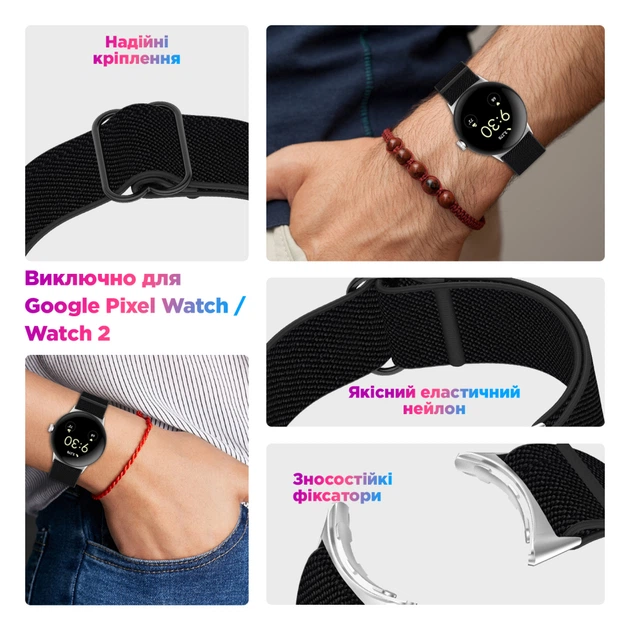 Ремешок для смарт-часов Armorstandart Google Pixel Watch / Watch 2 / Watch 3 41 mm Pink (ARM75424) - изображение 4