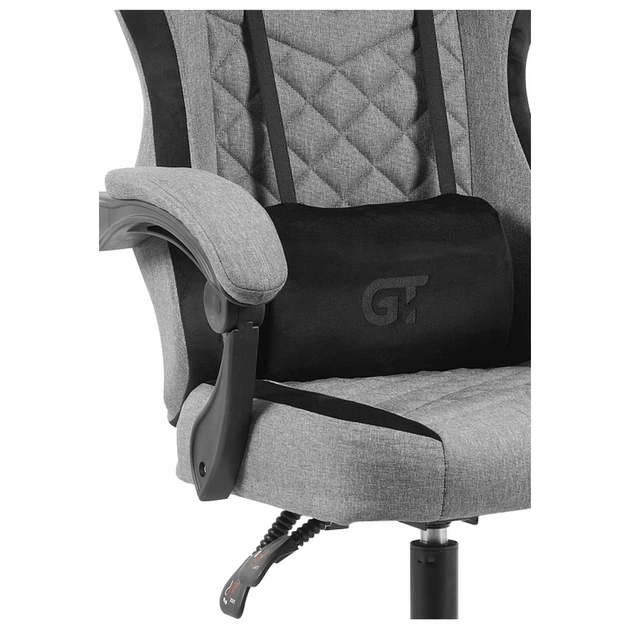 Кресло игровое GT Racer X-2729 Dark Gray (X-2729 Fabric Dark Gray) - Фото 6 Кресло игровое GT Racer X-2729 Dark Gray (X-2729 Fabric Dark Gray) - изображение 6