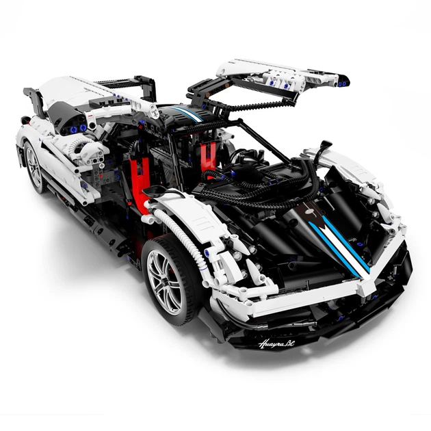 Машинка RASTAR автомобіль Pagani Huayra модель 1:8 деталей 2896 шт. білий 97910 - Фото 2 Машинка RASTAR автомобіль Pagani Huayra модель 1:8 деталей 2896 шт. білий 97910 - зображення 2