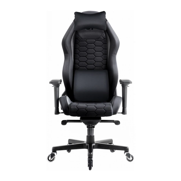 Кресло игровое GT Racer X-3105 Black/Gray (X-3105 Fabric Black/Gray) - изображение 5