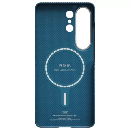 Карбоновый чехол Pitaka Edge Case Aaron Button Moonrise для Samsung Galaxy S26 Ultra (KS2602U) - изображение 3