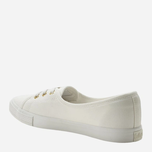 Trampki damskie materiałowe do kostki Lee Cooper LCW-26-02-4043 37 Białe (5901479604360) - obraz 3