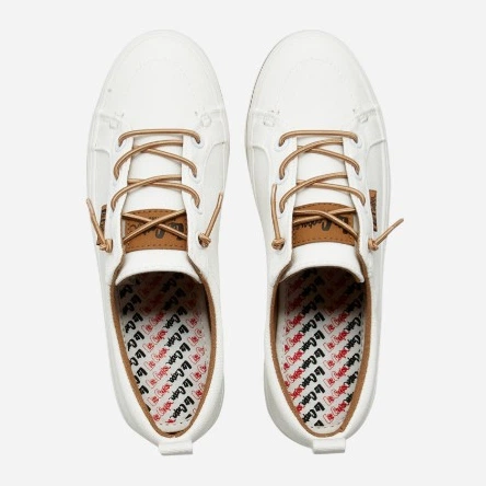 Trampki damskie materiałowe do kostki Lee Cooper LCW-26-02-4058 40 Białe (5901479605299) - obraz 4