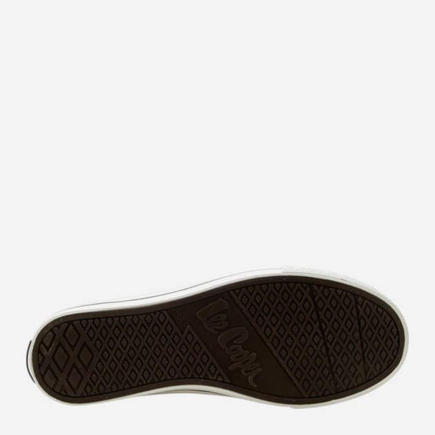 Trampki damskie materiałowe do kostki Lee Cooper LCW-26-31-4310 36 Białe (5901479622364) - obraz 5