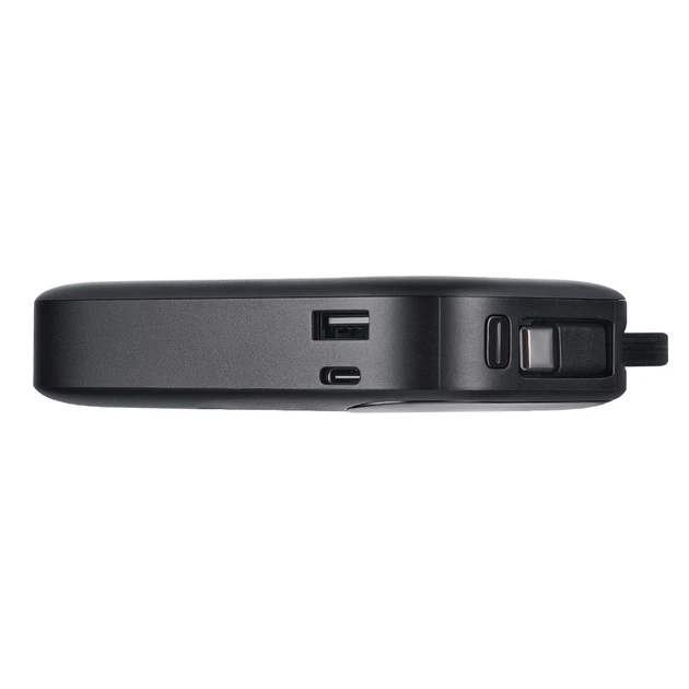 Повербанк (Power Bank) Brevia ePower 10000mAh PD20W CompactMini LCD чорний + кабель 45420CMB - зображення 6