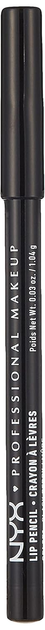 Стійкий олівець для губ NYX Cosmetics Slim Lip Pencil SPL851 відтінок Black Berry - зображення 4