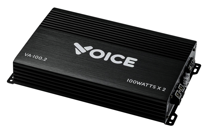 Автомобильный 2-канальный усилитель Voice VA-100.2, 2×100 Вт RMS, класс AB, мист 300 Вт - изображение 3