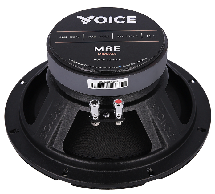 Динамики 20см Эстрадные мидбас Voice M8E колонки в машину 120 ватт - изображение 5