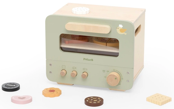 Дерев’яний набір Viga PolarB кухня з духовкою та комплект печива (6971608442605) - зображення 3