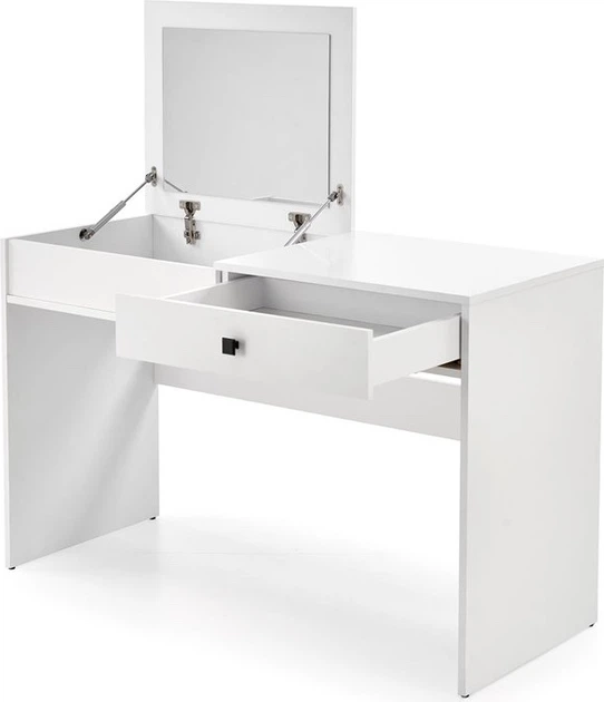 Toaletka Halmar MEGAN z lustrem biała (5905248137110) - obraz 5