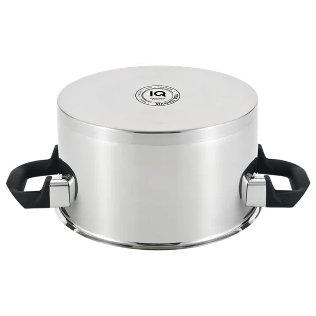 Кастрюля IQ Be Traditional 20 см (3.3 л) IQ-2046-20 - Фото 3 Кастрюля IQ Be Traditional 20 см (3.3 л) IQ-2046-20 - зображення 3