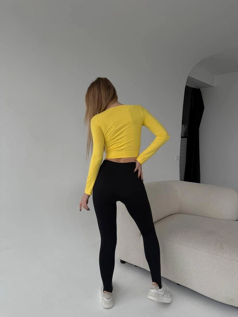Жіночі безшовні легінси лосини зі штрипками Giulia Leggings STRAPS ENERGY чорний, L/X легінси спортивні висока посадка мікрофібра 200 DEN - Фото 10 Жіночі безшовні легінси лосини зі штрипками Giulia Leggings STRAPS ENERGY чорний, L/X легінси спортивні висока посадка мікрофібра 200 DEN - изображение 10