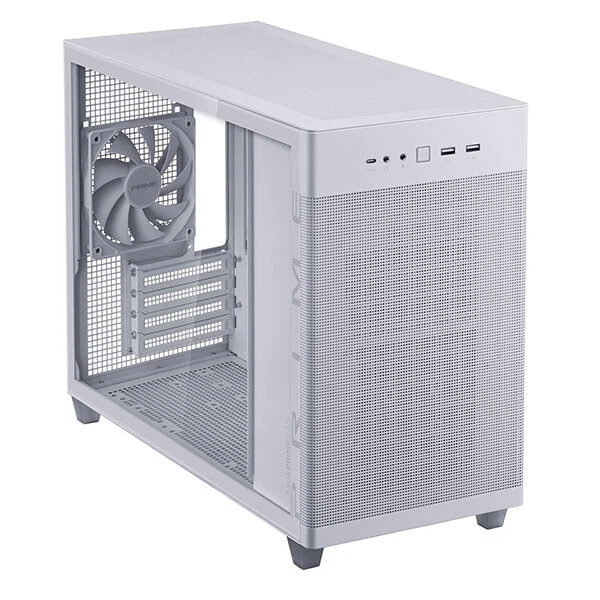 Корпус Asus Prime AP201, Белый - 377229 - Фото 2 Корпус Asus Prime AP201, Белый - 377229 - изображение 2
