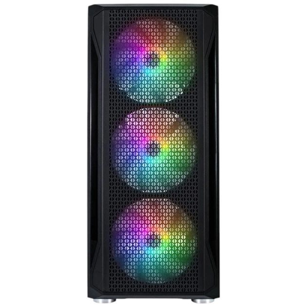 Корпус 1stPlayer X5-BK-4F1, Чорний - 663640 - зображення 2