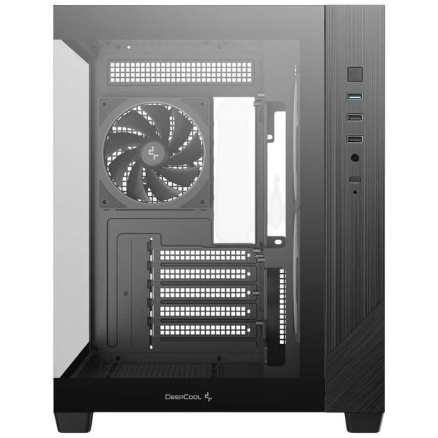Корпус DeepCool CG330 3F, Чорний - 702169 - Фото 2 Корпус DeepCool CG330 3F, Чорний - 702169 - зображення 2