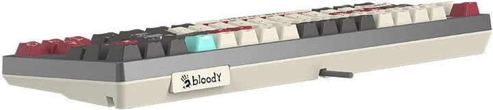 Клавіатура дротова A4Tech Bloody S87 USB Pixels Red (A4TKLA47736) - зображення 10