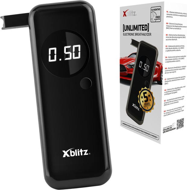 Алкотестер Xblitz Unlimited (5902479672144) - зображення 2