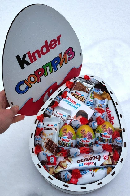 Бокс Киндер сюрприз со сладостями Kinder (x019) - изображение 3