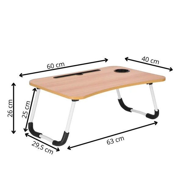 Столик для ноутбука Springos Світло - коричневий імітація дерева HA4011 (5907719473628) - зображення 19