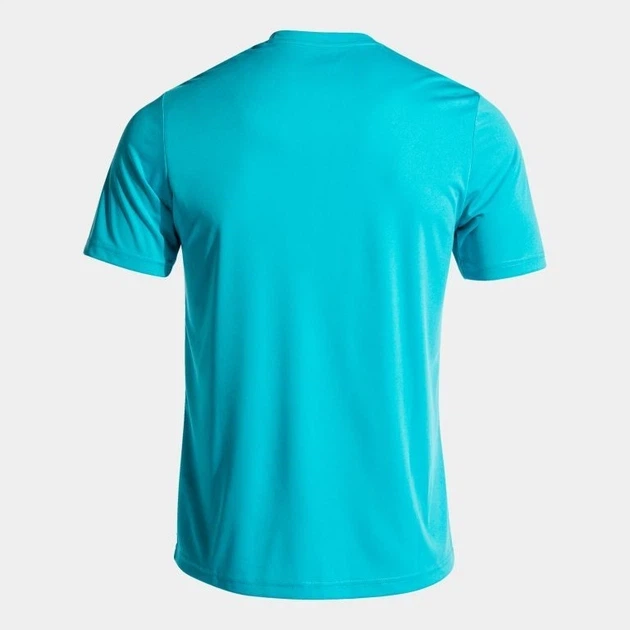 Футболка чоловіча спортивна JOMA COMBI бірюзова M 100052.010 - Фото 2 Футболка чоловіча спортивна JOMA COMBI бірюзова M 100052.010 - изображение 2
