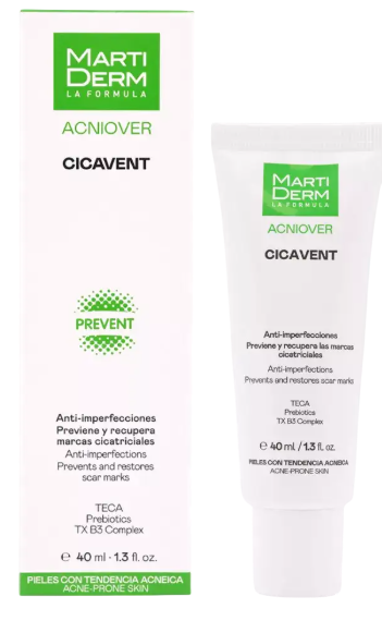 Крем для обличчя Martiderm Acniover Cicavent регенеруючий для жирної та проблемної шкіри 40 мл (8436589051478) - зображення 1