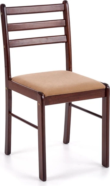 Zestaw mebli Halmar NEW STARTER 2 stół do jadalni 110 x 70 cm, 4 krzesła Espresso (5905248102552) - obraz 5