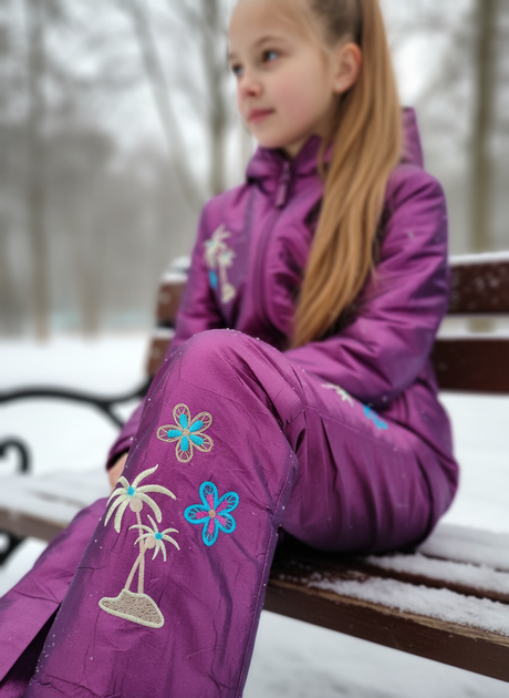 Брюки MTP 128см Сливовый (PVM-137316-Plum) - Фото 5 Брюки MTP 128см Сливовый (PVM-137316-Plum) - изображение 5