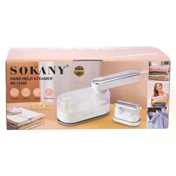 Дорожный утюг Sokany SK-11045 белый с керамической подошвой 1200 Вт (107-80-SK-11045) - Фото 7 Дорожный утюг Sokany SK-11045 белый с керамической подошвой 1200 Вт (107-80-SK-11045) - изображение 7