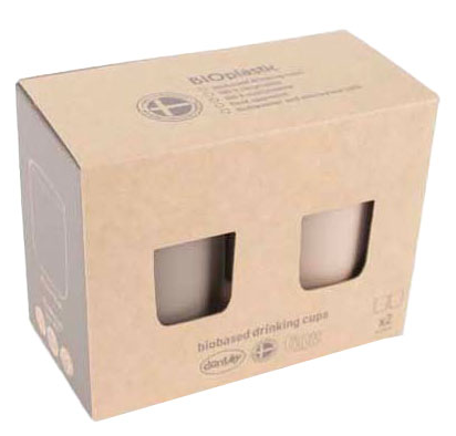 Zestaw kubków Dantoy do nauki picia 300 ml 2 szt (5701217062328) - obraz 2