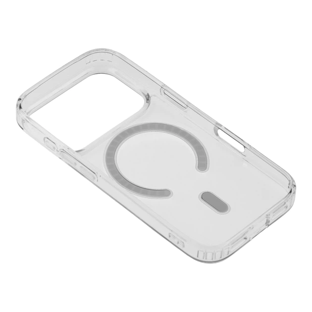Чохол для iPhone 17 Pro Max TPU Clear Case з Magsafe-C прозорий - зображення 6