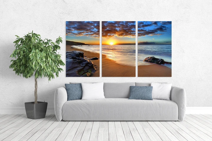 Картина модульна Art Dekors Природа моря 53х100 см ART-042 3A - изображение 2