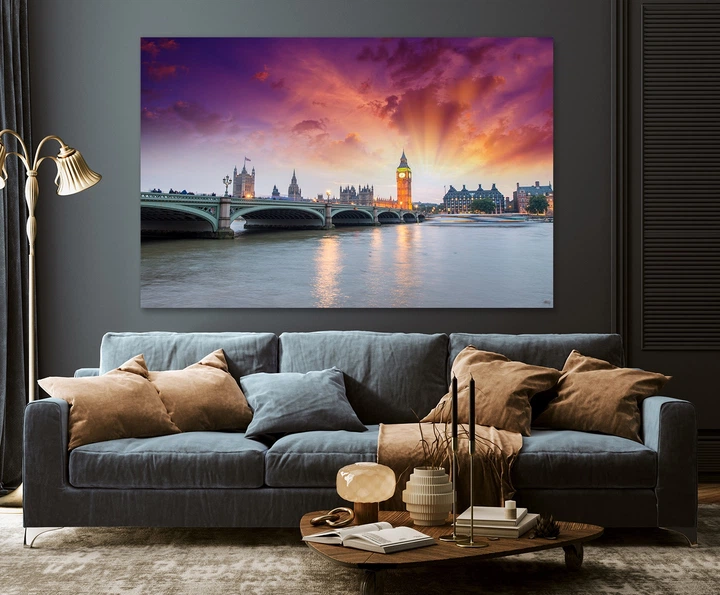 Картина на полотні Art Dekors Великобританія 60x100 см MLP 230 - Фото 3 Картина на полотні Art Dekors Великобританія 60x100 см MLP 230 - изображение 3