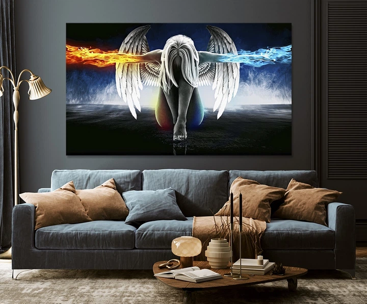 Картина на полотні Art Dekors Ангел 80x160 см MLP 50 - Фото 3 Картина на полотні Art Dekors Ангел 80x160 см MLP 50 - изображение 3