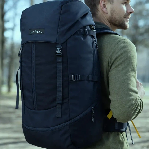 Рюкзак туристичний Adventuridge 45L Темно-синій (4061464108752) - изображение 6