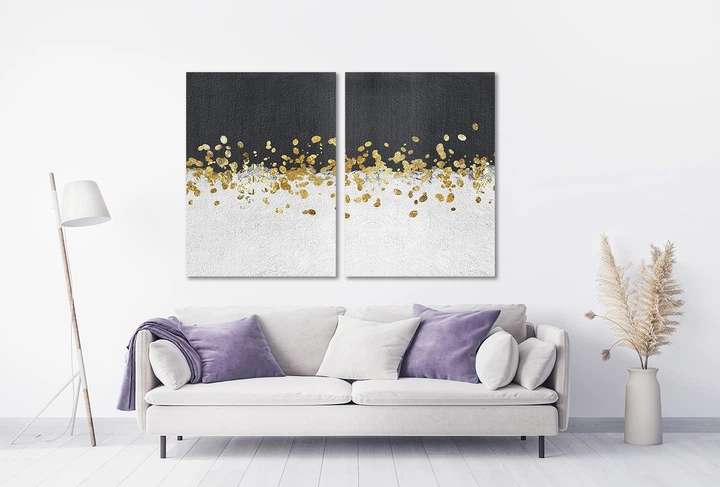 Картина модульна Art Dekors Абстракція 70х102 см TLV-2 117 - Фото 2 Картина модульна Art Dekors Абстракція 70х102 см TLV-2 117 - изображение 2